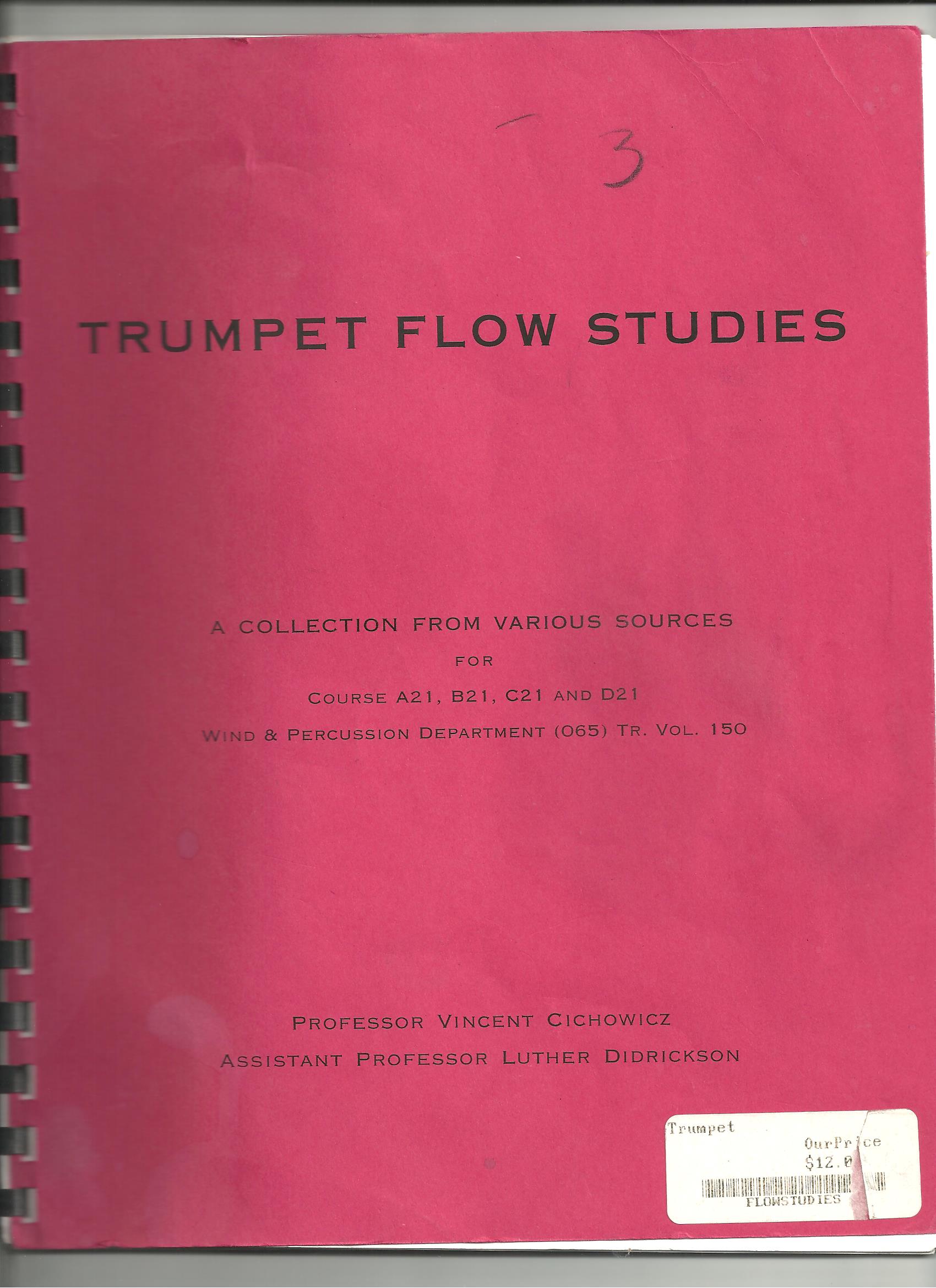 cichowicz trumpet flow studies pdf